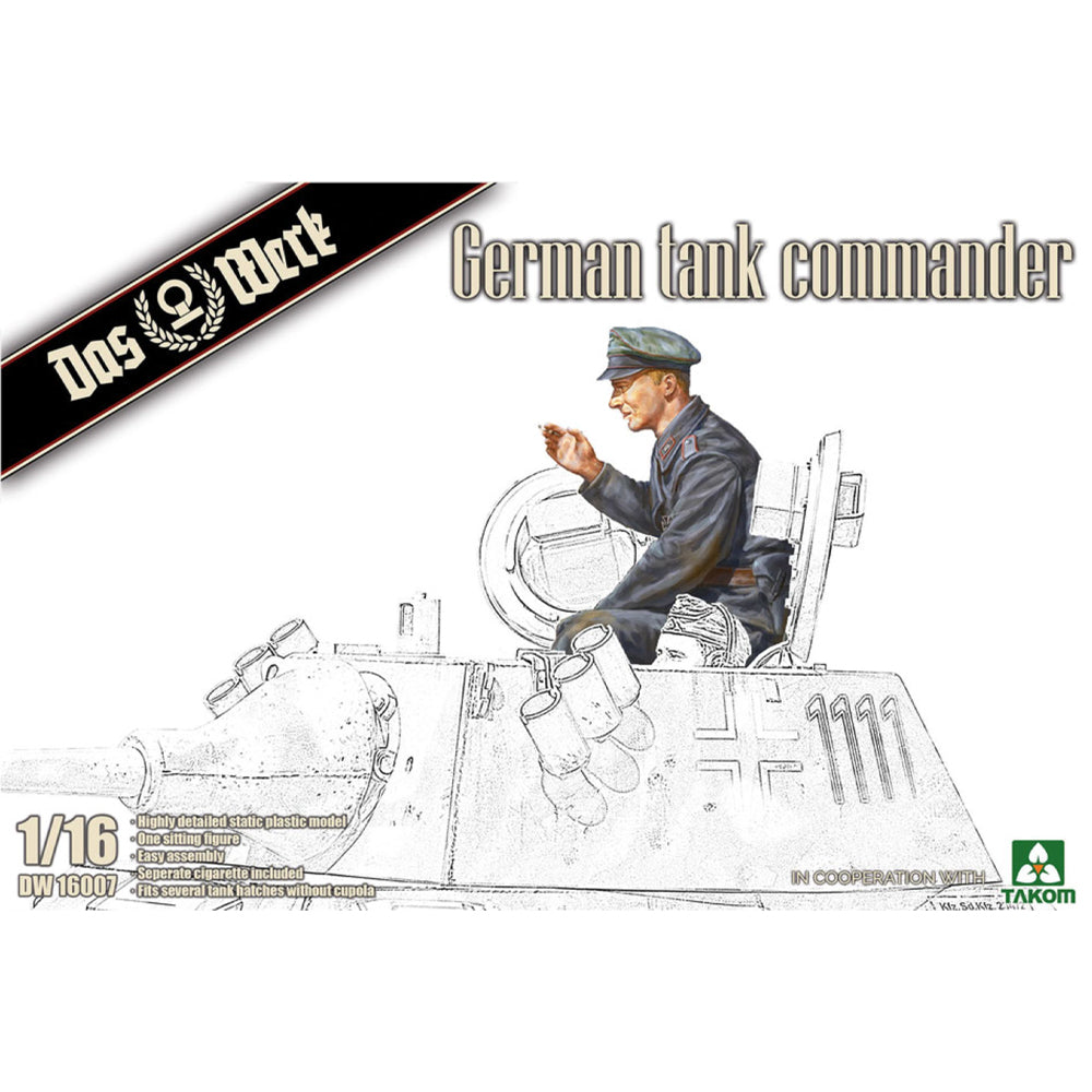 Das Werk 16007 German Tank Commander 1:16 Model Kit