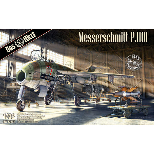 Das Werk 32002 Messerschmitt P.1101 1:32 Model Kit
