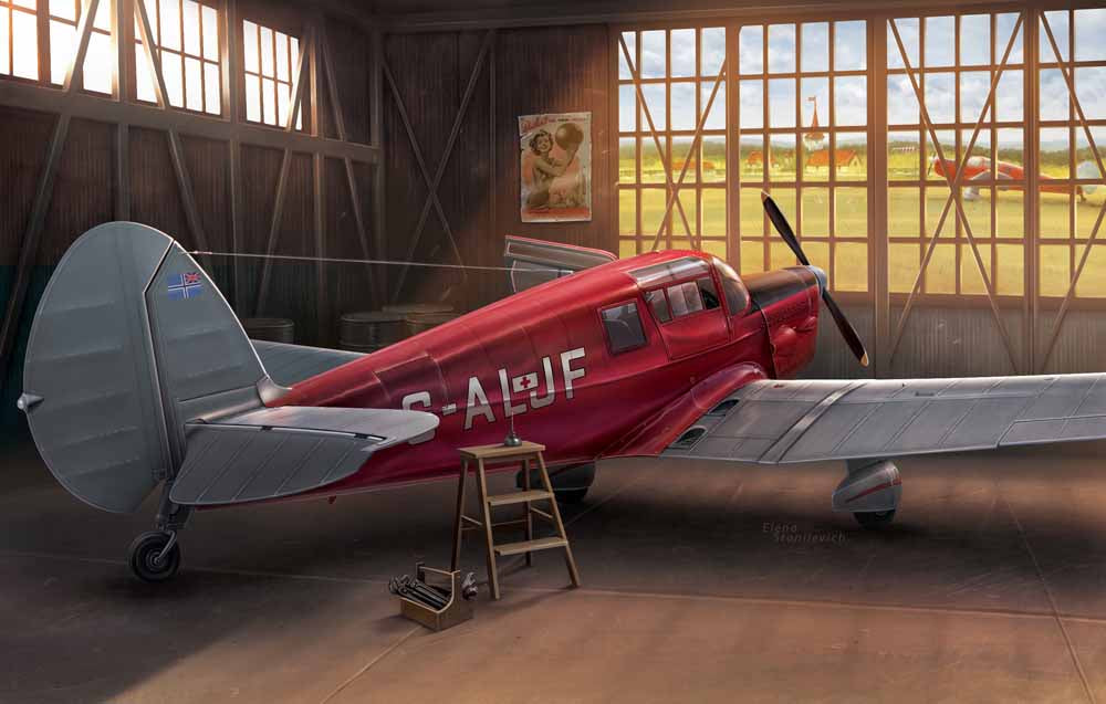 Dora Wings 48016 Percival Proctor Mk.III in civil service 1:48 Aircraft Model Kit