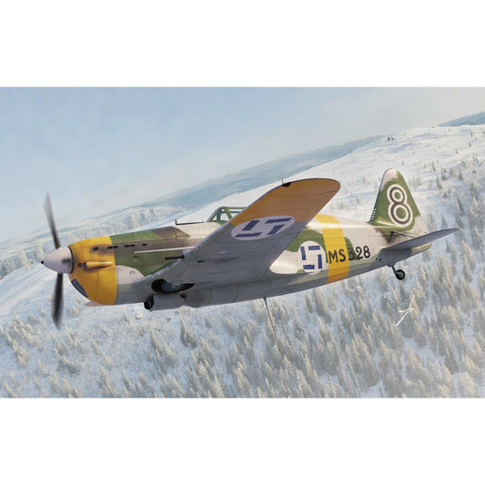 Dora Wings 48057 Morane-Saulnier MS.406C.1 "Finnish Aces" 1:48 Model Kit