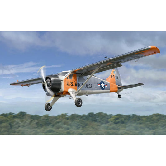 Dora Wings 48059 de Havilland L-20A/U-6A Beaver 1:48 Model Kit