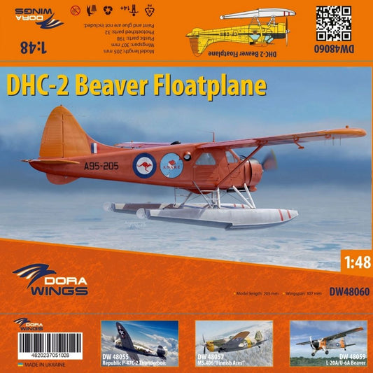 Dora Wings 48060 DHC-2 Beaver Float Plane 1:48 Model Kit