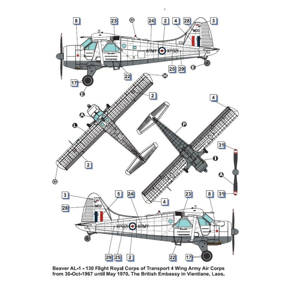 Dora Wing 48062 Beaver AL.1 1:48 Model Kit
