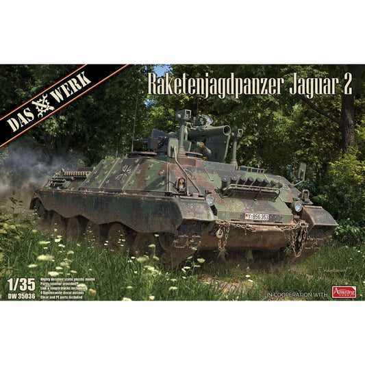Das Werk 35036 Raketenjagdpanzer Jaguar 2 1:35 Model Kit