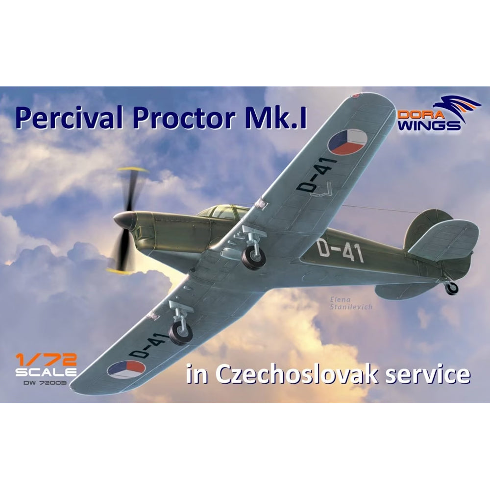 Dora Wings 72003 Percival Proctor Mk.I 1:72 Aircraft Model Kit