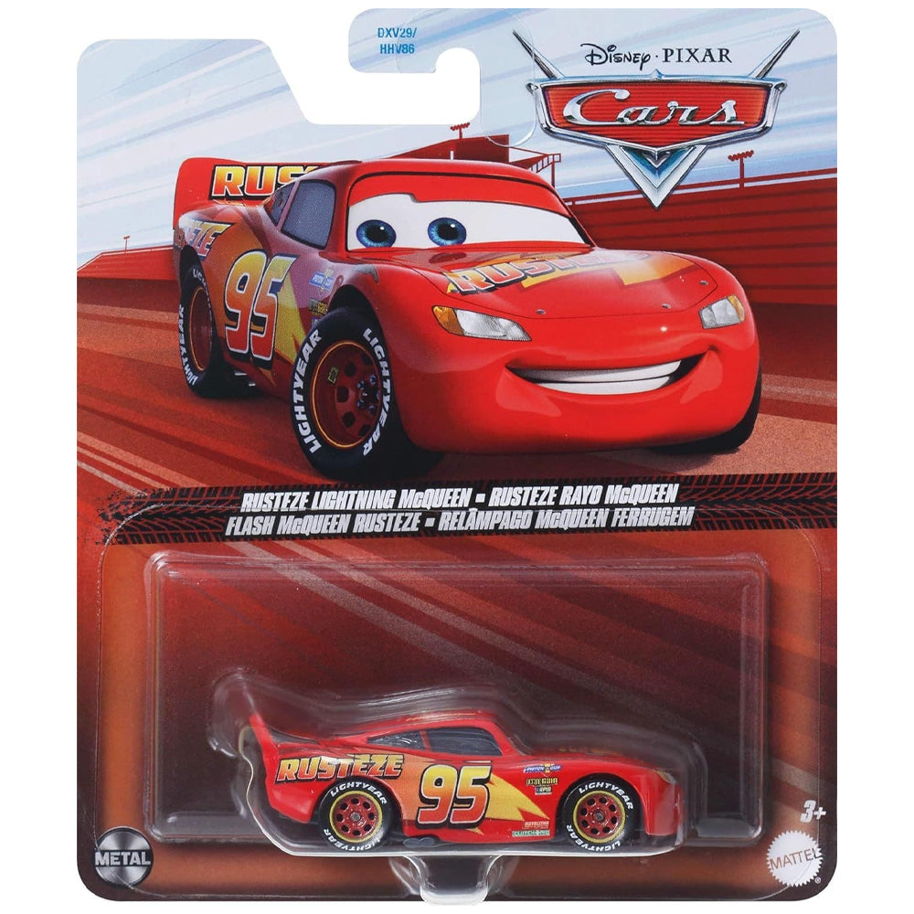 Disney Pixar Cars: Rusteze Lightning McQueen Diecast Car FGD64