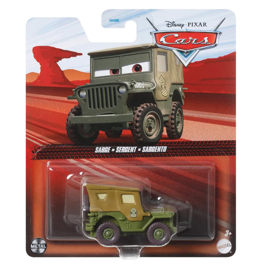 Disney Pixar Cars: Sarge Diecast Car FJH95