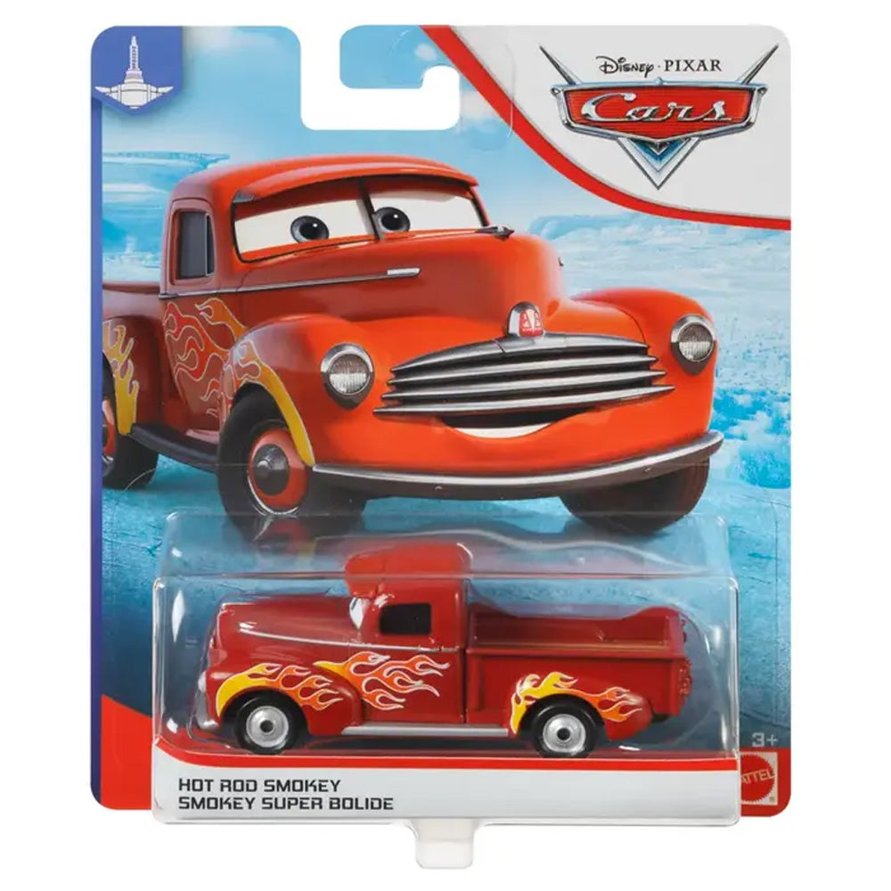 Disney Pixar Cars: Hot Rod Smokey Diecast Car GBV80