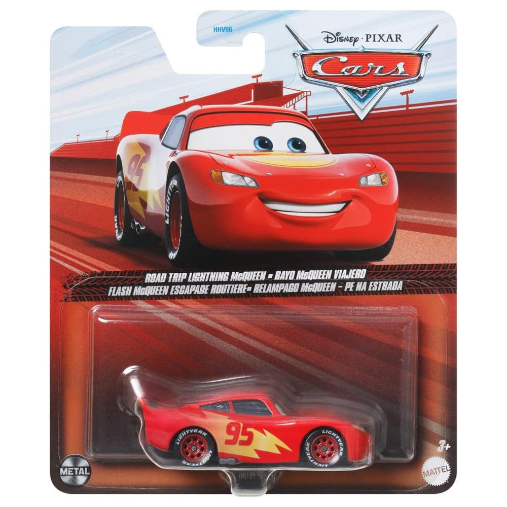 Disney Pixar Cars: Road Trip Lightning McQueen Diecast Car HKY34