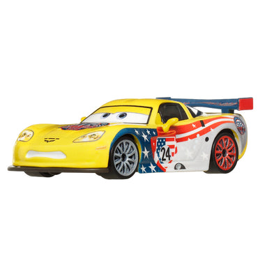 Disney Pixar Cars: Race & Rescue Jeff Corvette Diecast Car JDG54