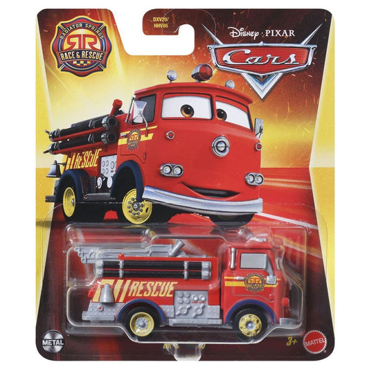 Disney Pixar Cars: Race & Rescue - Red Diecast Car JDG50