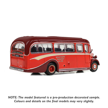 EFE E20141 Bedford OB Coach LLW837 Margo's of Bexleyheath 1:76 Diecast