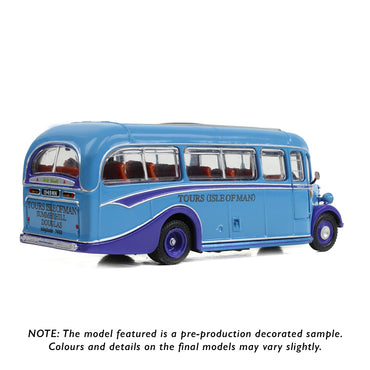 EFE E20143 Bedford OB Coach 1949MN Tours (Isle of Man), Douglas 1:76 Diecast
