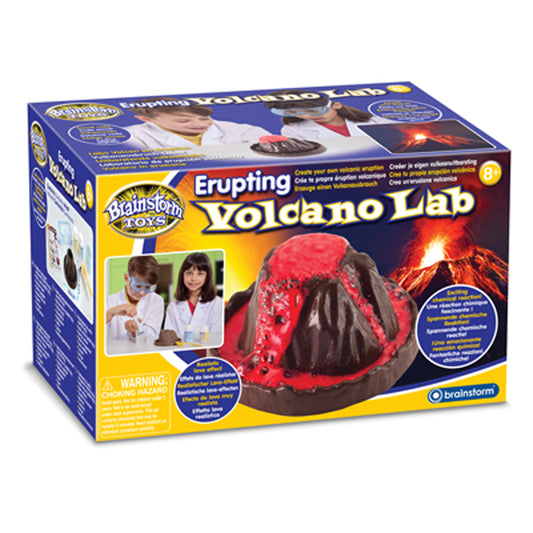 Brainstorm Erupting Volcano Lab STEM Toy Age 8+