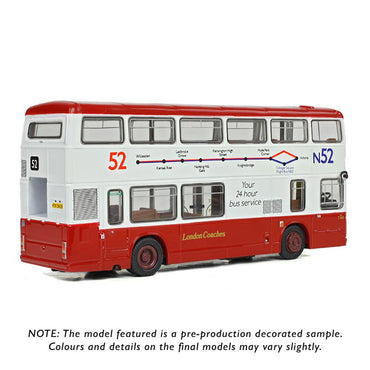 EFE E28831 Leyland Titan B15 London Coaches T343 Route 52 Victoria 1:76 Model