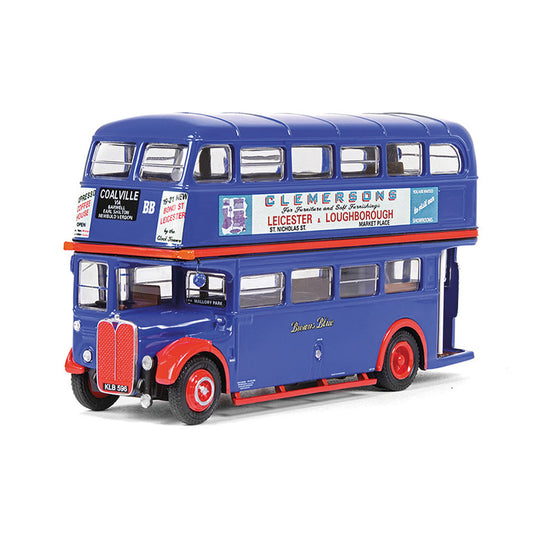 EFE E34116 AEC RT Bus Browns Blue Diecast Model