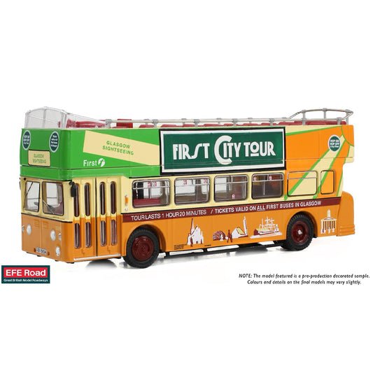 EFE Leyland Atlantean Open Top First Glasgow 39989 ABV669A
1:76 Diecast Model
