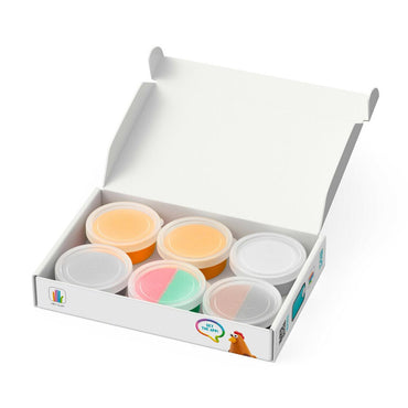 Hey Clay Farm Birds 6 Can Medium Set E73576ED