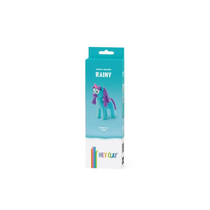 Hey Clay Rainbow Unicorns: Rainy - 3-Can Air Dry Clay Age 3+ E73743
