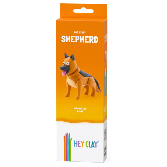 Hey Clay Dog Story 3-Can Assortment - German Shepherd