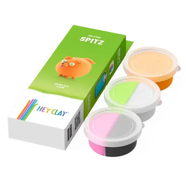 Hey Clay Dog Story 3-Can Assortment - Spitz