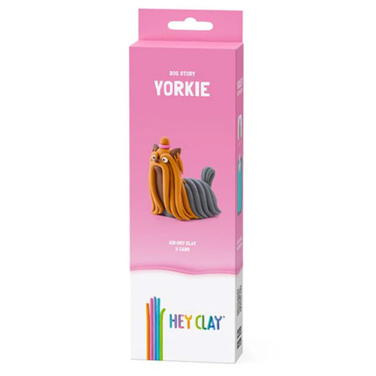 Hey Clay Dog Story 3-Can Assortment - Yorkie