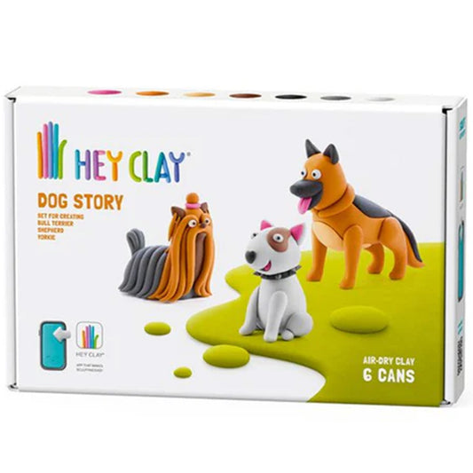 Hey Clay Dog Story 6-Can Set