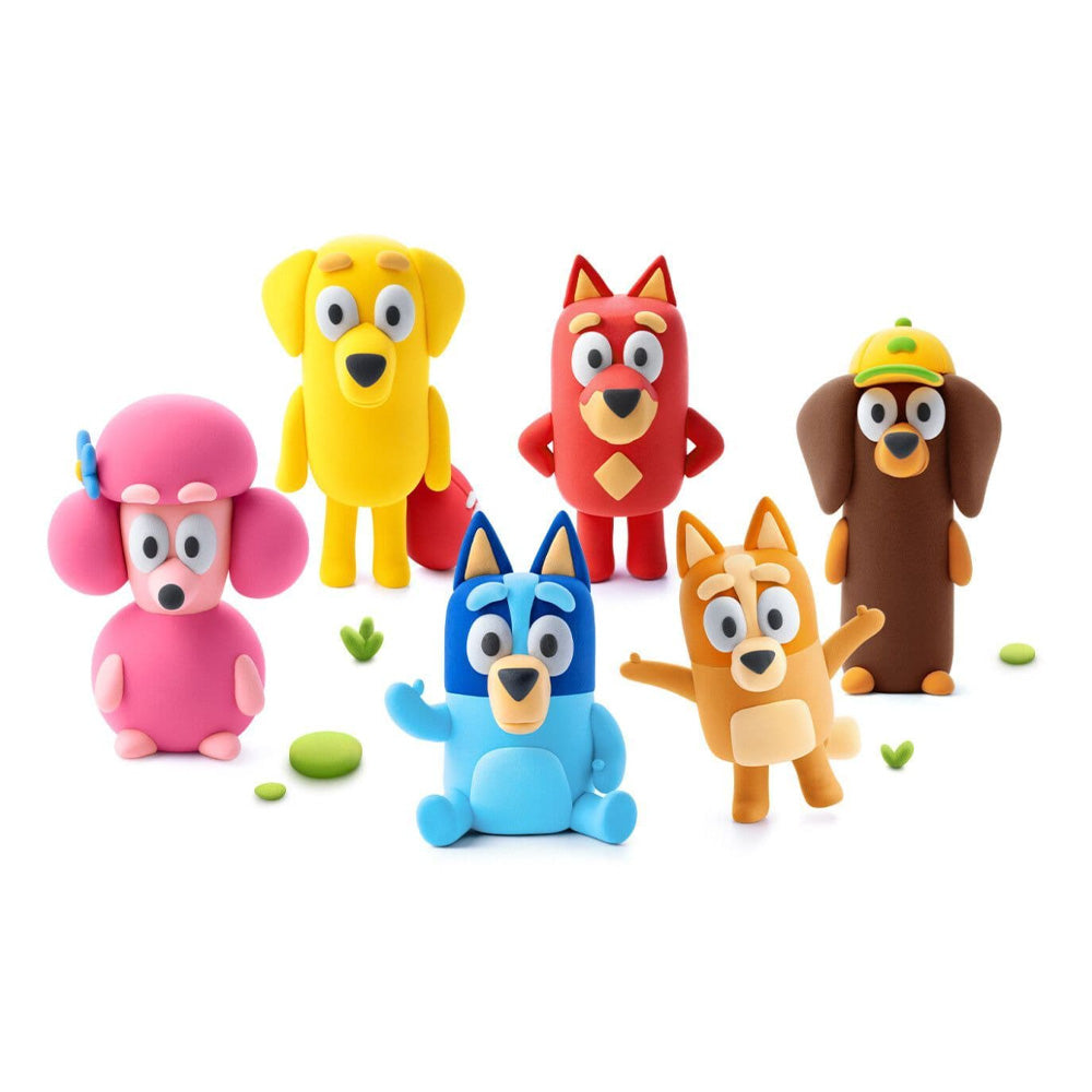 Hey Clay Bluey & Friends Large 15-Can Set