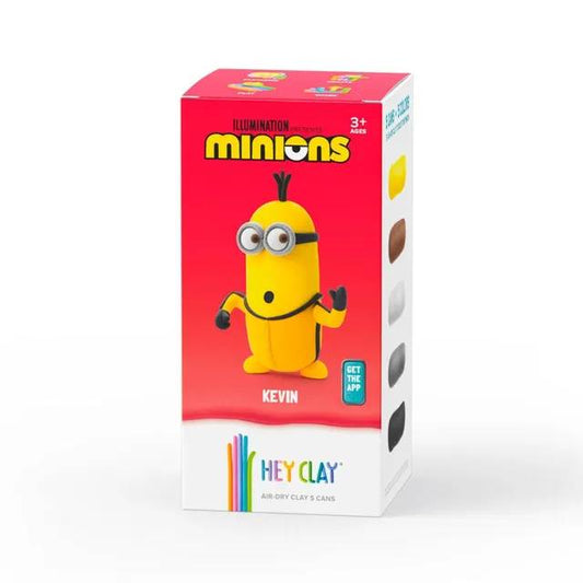 Hey Clay Minions Kevin 5 Can Medium Set Air-Dry Clay E73959