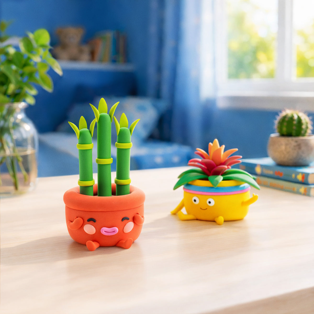 Hey Clay Plant Friends 15-Can Air Dry Clay Set Age 8+ E74007