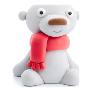 Hey Clay Winter Holidays Polar Bear E74064ML