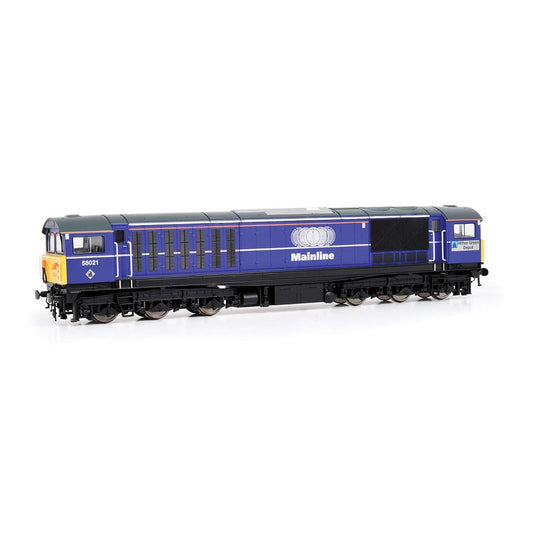 EFE E84007 OO Gauge Class 58 58021 'Hither Green Depot' Mainline Blue