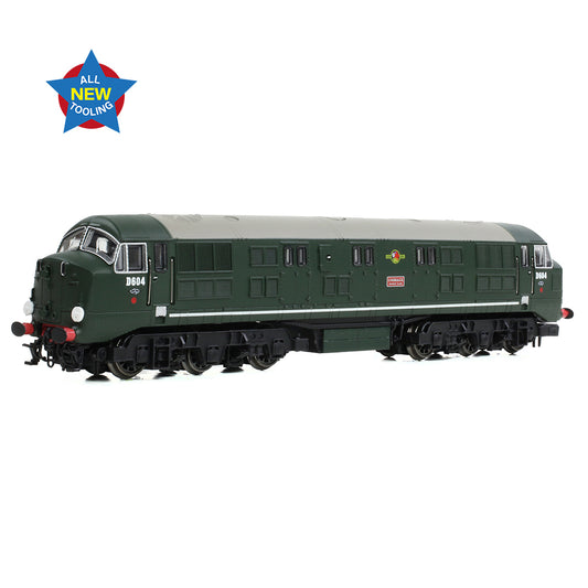 EFE Rail E84527 Class 41 'Warship' Disc Headcode D604 Cossack BR Green (L/Crest)
