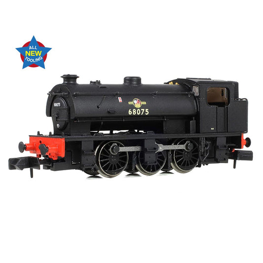 EFE Rail E85501 WD Austerity (J94) Saddle Tank 68075 BR Black Late Crest N Gauge