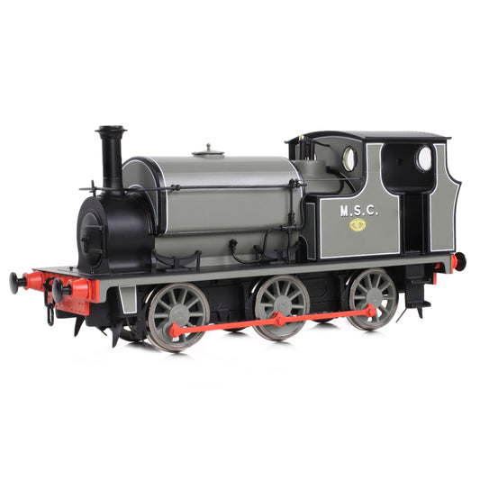EFE Rail E85707 Hudswell Clarke 0-6-0 Tank MSC Lined Grey (78) O Gauge