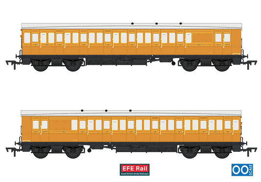 EFE Rail E86031 54ft non-Corridor Brake Third Lined Teak OO Gauge