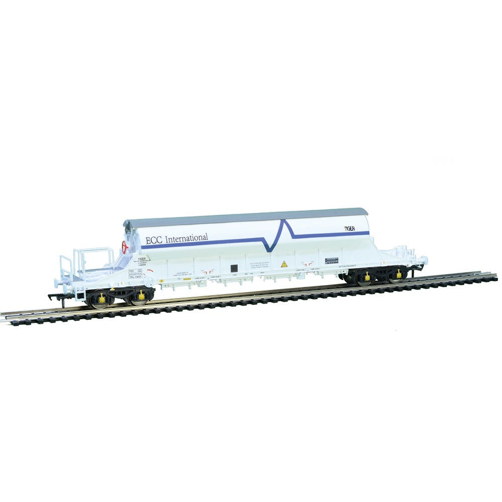 EFE E87030 OO Gauge PBA Tiger Wagon TRL 11625 ECC International White