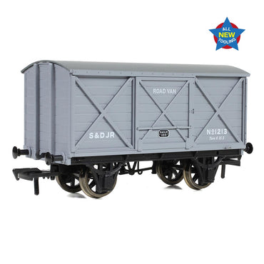 EFE Rail E87052 S&DJR 10 Ton Covered Van S&DJR Grey OO Gauge