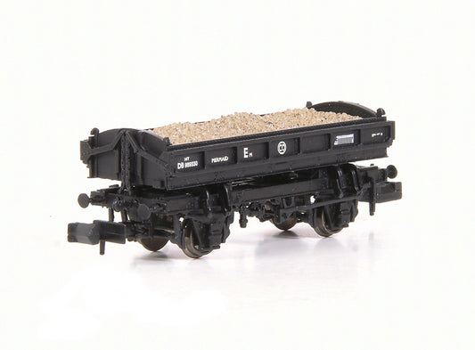 EFE E87536 N Gauge 14T 'Mermaid' Side Tipping Ballast Wagon BR Departmental Black