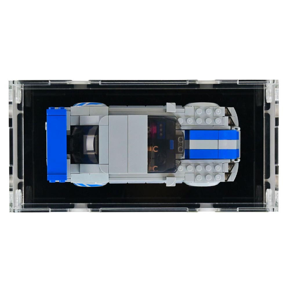 iDisplayit Acrylic Display Case for LEGO Speed Champions Cars Nissan Skyline 76917 etc