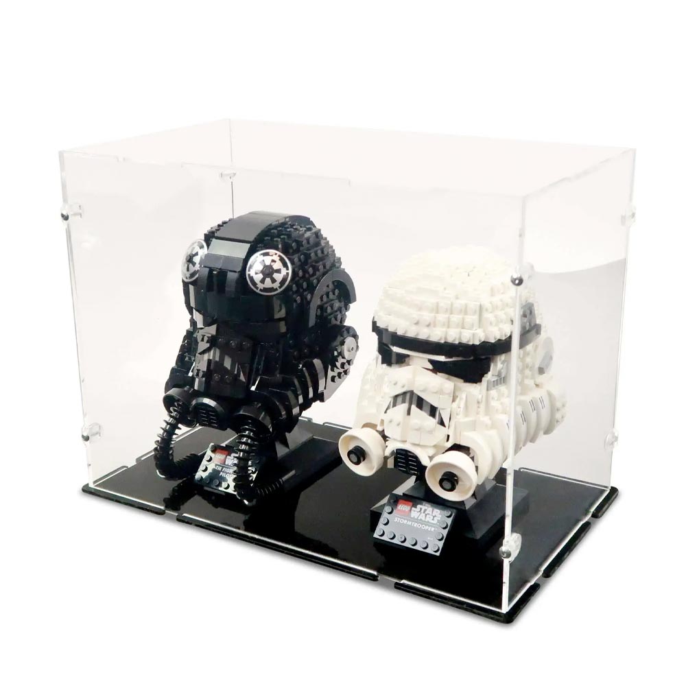 iDisplayit Acrylic Display Case For Lego Star Wars Helmets & Models 32x18x24cm