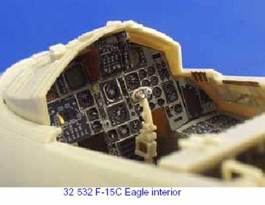 Eduard 32532 Etched Aircraft Detailling Set 1:32 McDonnell F-15C Eagle interior