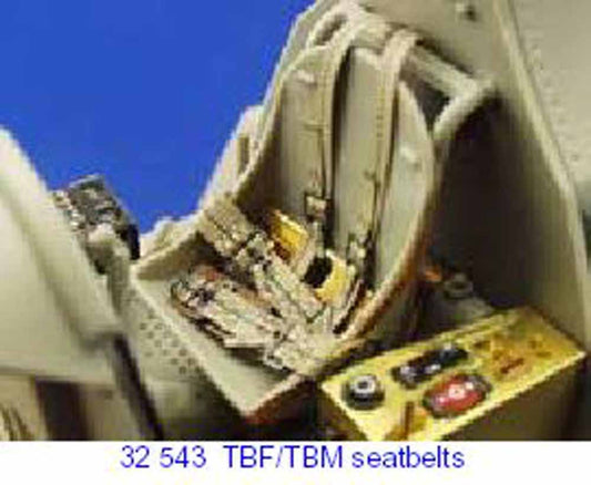 Eduard 32543 Etched Aircraft Detailling Set 1:32 Grumman TBF-1/TBM-3 Avenger sea