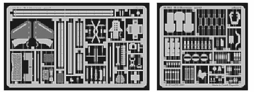 Eduard 35351 1:35 Etched Detailing Set for Tamiya Kits M4 Sherman