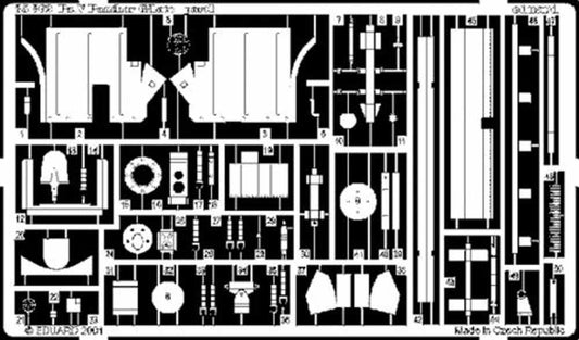 Eduard 35362 1:35 Etched Detailing Set for Tamiya Kits Pz.Kpfw.V Panther Ausf.G