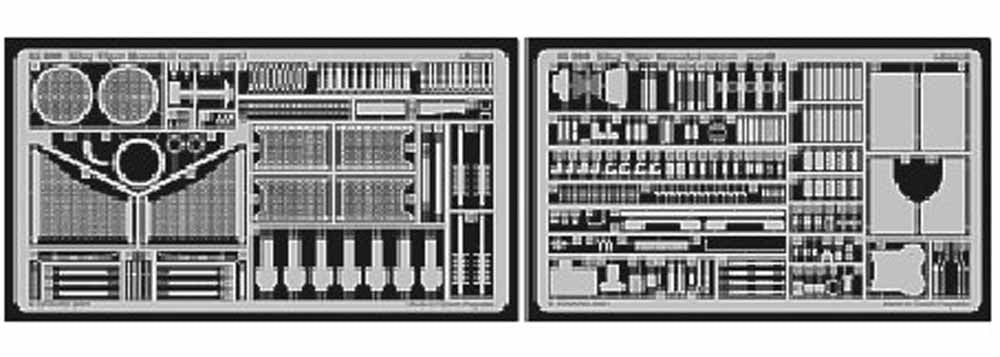 Eduard 35399 1:35 Etched Detailing Set for Tamiya Kits Pz.Kpfw.VI King Tiger Sd.