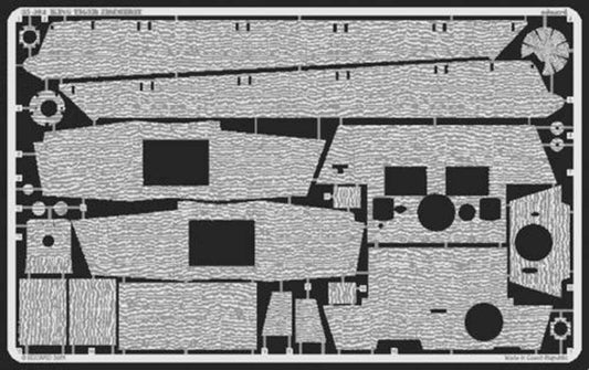 Eduard 35404 1:35 Etched Detailing Set for Tamiya Kits Zimmerit Pz.Kpfw.VI King