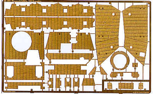 Eduard 35420 1:35 Etched Detailing Set for Tamiya Kit Zimmerit Sd.Kfz.166 Brummb