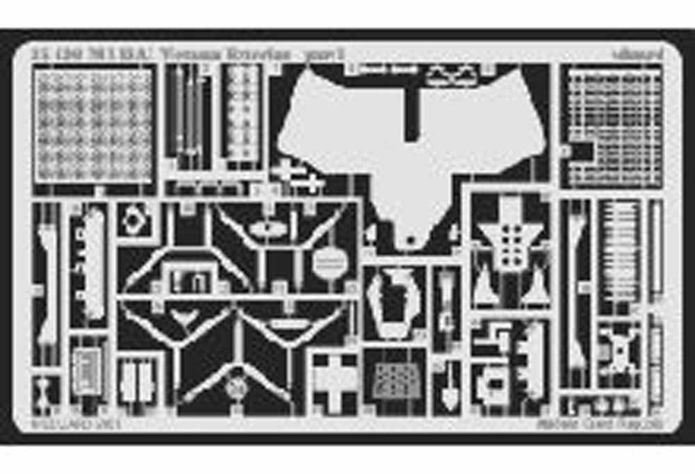 Eduard 35430 1:35 Etched Detailing Set for Academy Kits APC M113A1 exterior