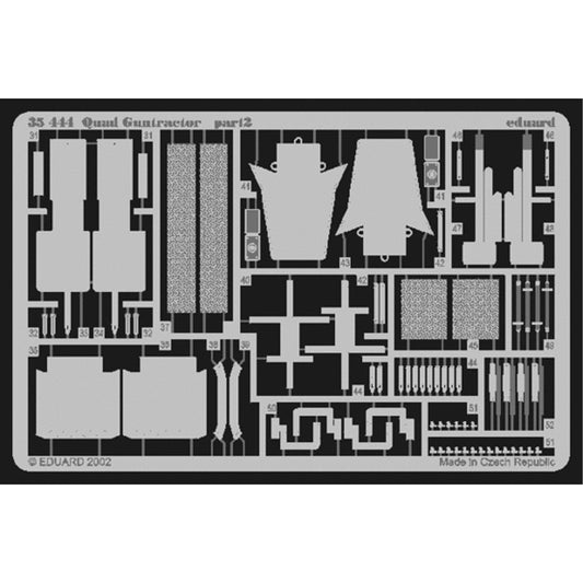 Eduard 35444 1:35 Etched Detailing Set for Tamiya Kit Ford Quad Gun Tractor